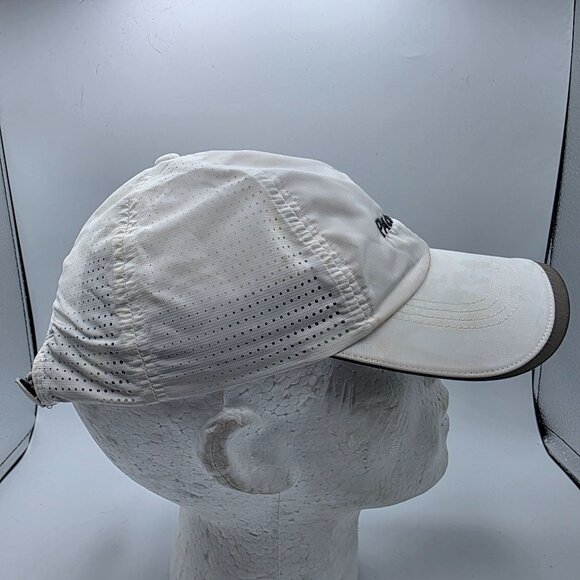 Nike Adjustable White Baseball Cap Pacific Funds Athletic Outdoors Running Walk - Picture 4 of 9